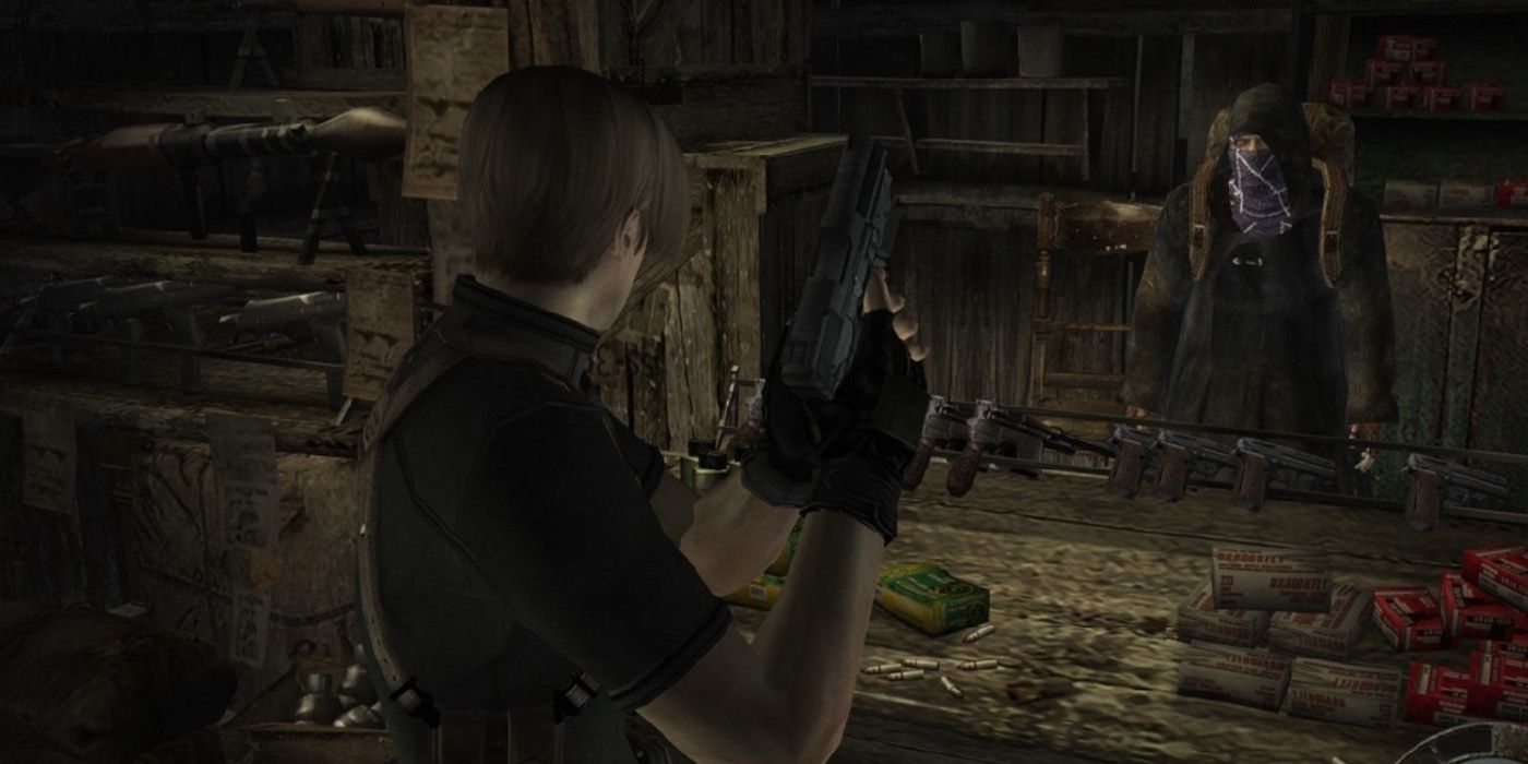 Тайной окружен. Resident Evil торговец. Торговец Мем. Торговец Resident Evil gif. Resident Evil утки торговец.