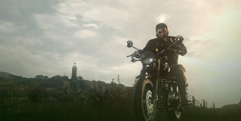 A gameplay screenshot from MGS5