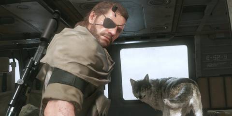 A gameplay screenshot from METAL GEAR SOLID V: THE PHANTOM PAIN