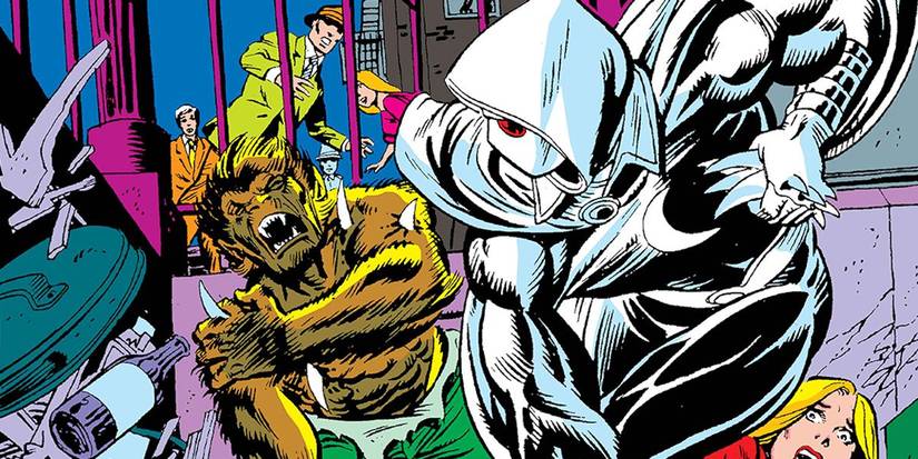 MOON KNIGHT COMICS - Werewolf By Night