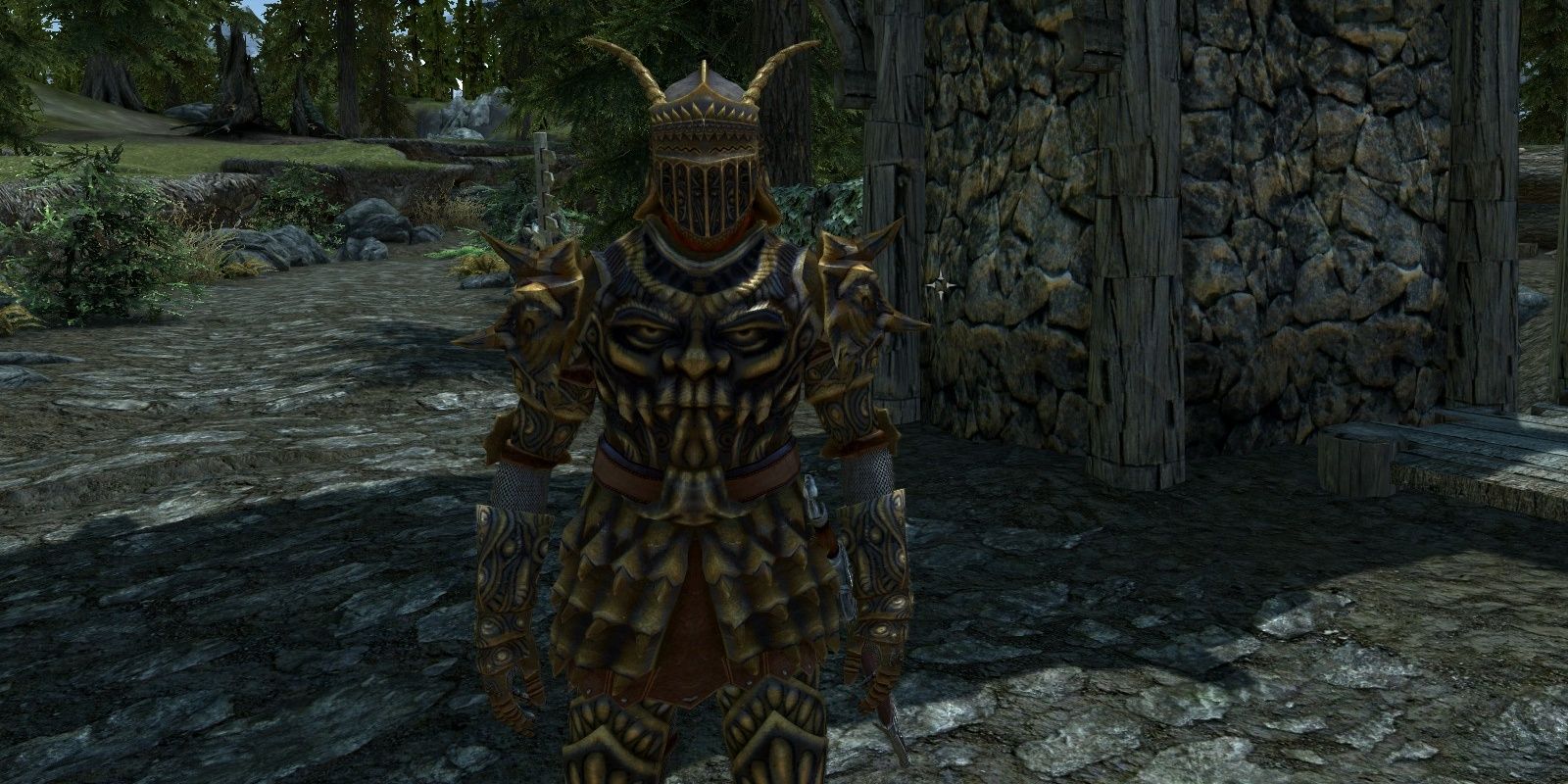 Full Suit Of Madness Armor From The Elder Scrolls V Skyrim
