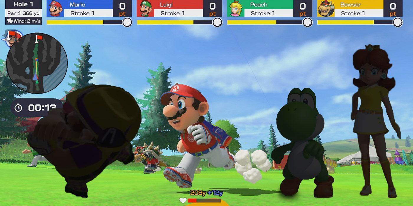 Mario Golf Super Rush Characters