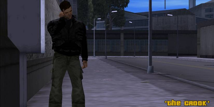 Claude Talking On A Payphone From Grand Theft Auto III
