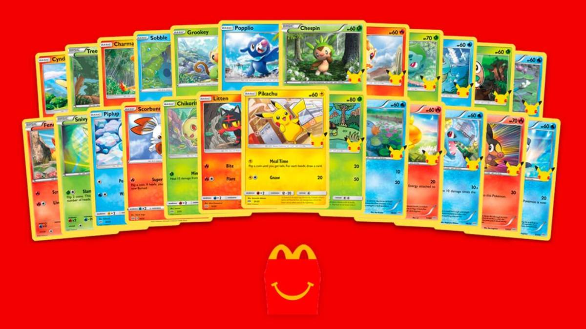 McDonald's Pokemon Card Check List (and How to Collect Them All) McDonald's Pokemon Card Check List (and How to Collect Them All)