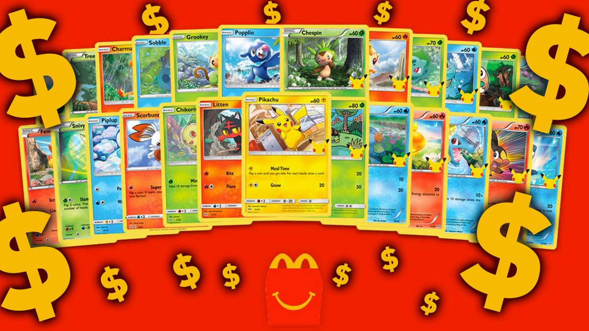 Mcdonalds Pokemon Cards Money