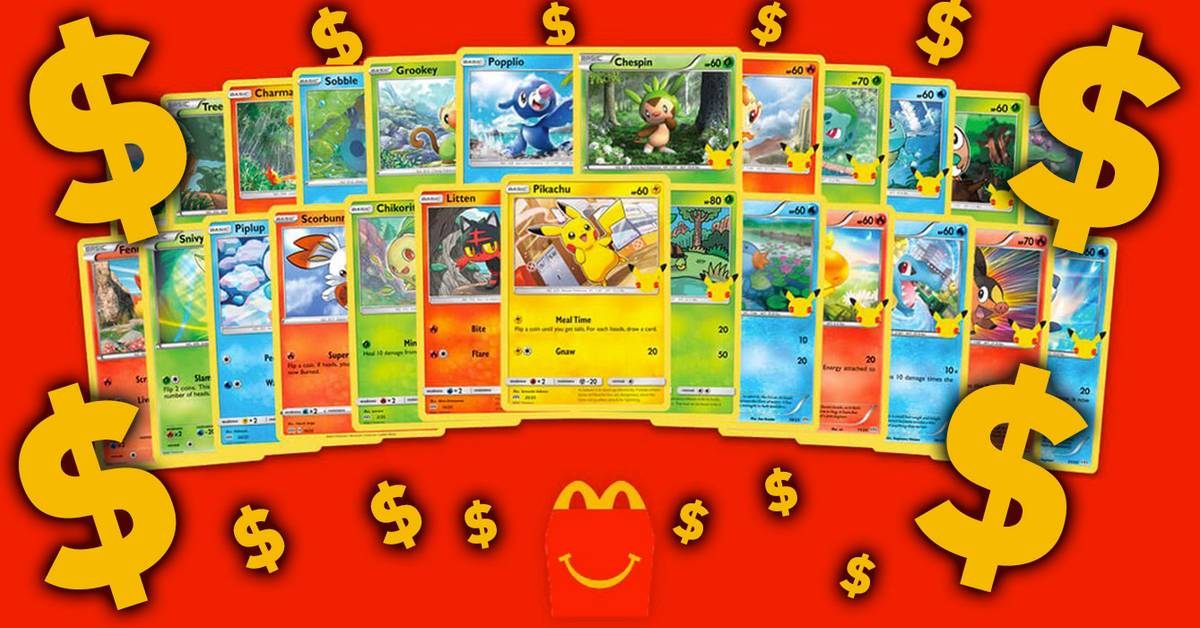 The Most Valuable McDonald's Pokemon Cards The Most Valuable McDonald's Pokemon Cards