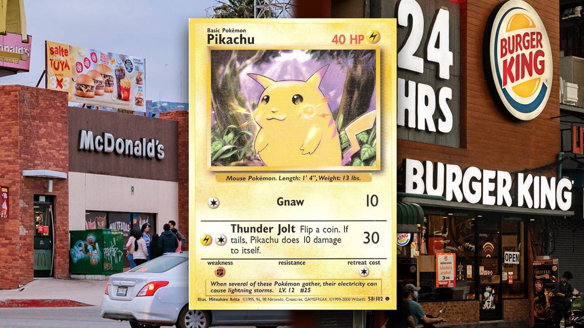 Mcdonalds Pokemon Promotion Burger King