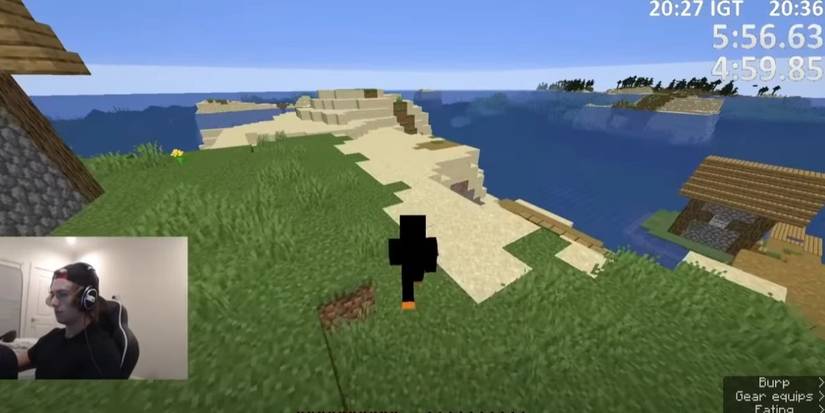 Minecraft Dowsky's speedrun