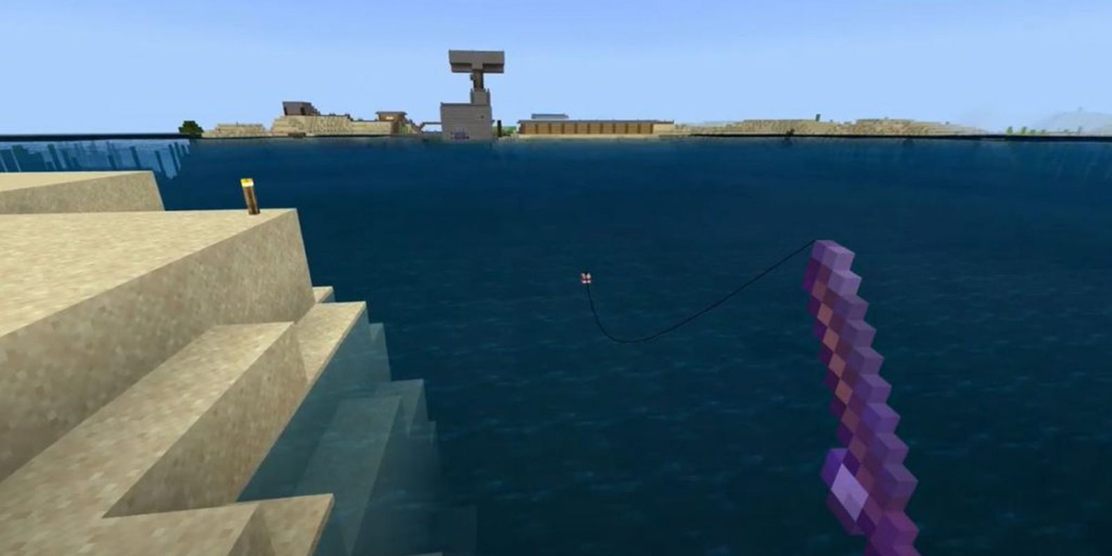 Minecraft Enchanted Fishing Rod