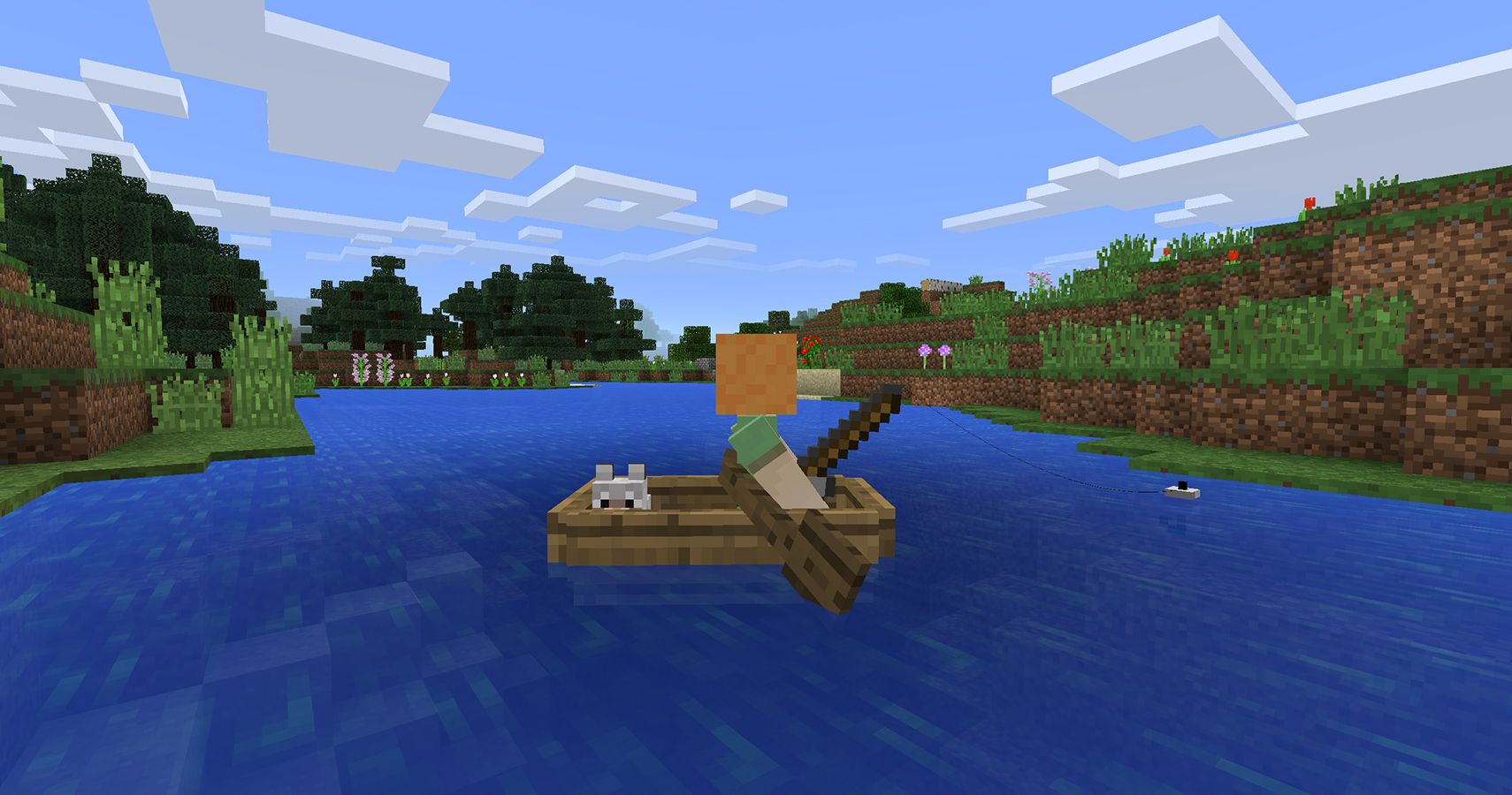 What things can players get from fishing in Minecraft