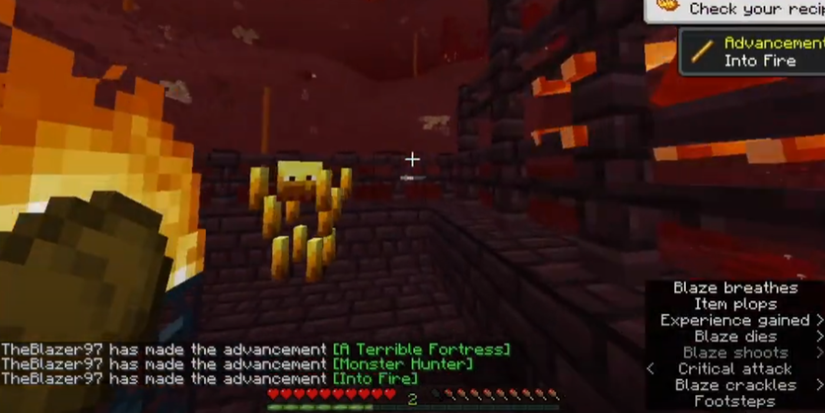 Minecraft TheBlazer97's speedrun