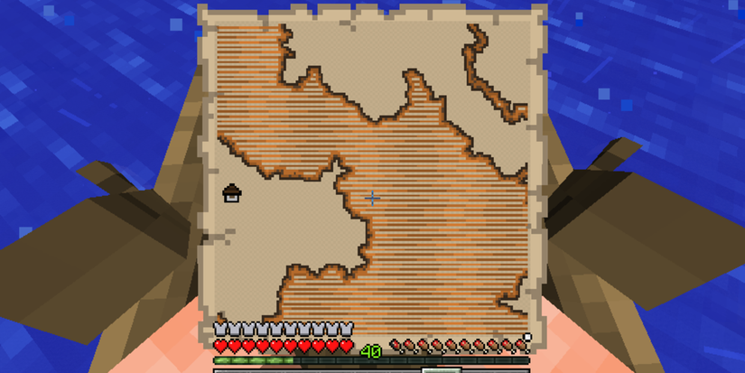 Minecraft woodland explorer map