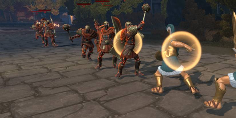 Minions fighting - Smite Arena Tips