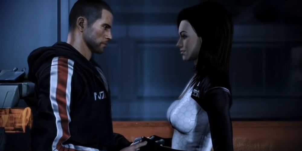 Miranda and Shepard Mass Effect 3