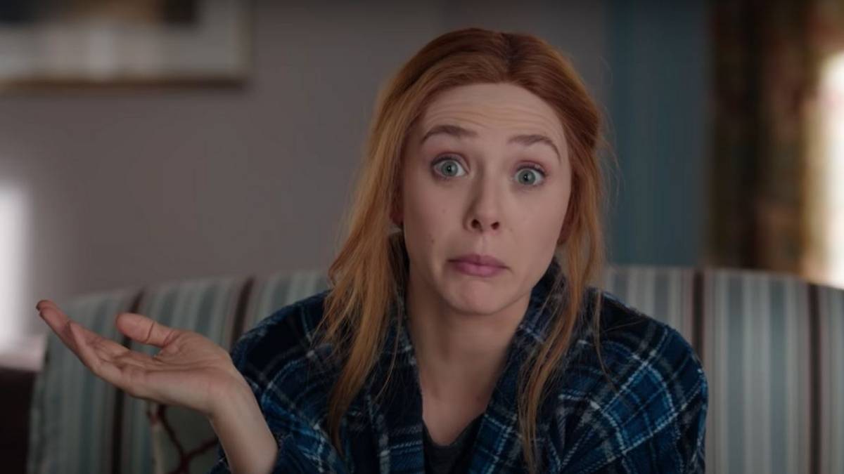 Modern Family Shot WandaVision Elizabeth Olsen