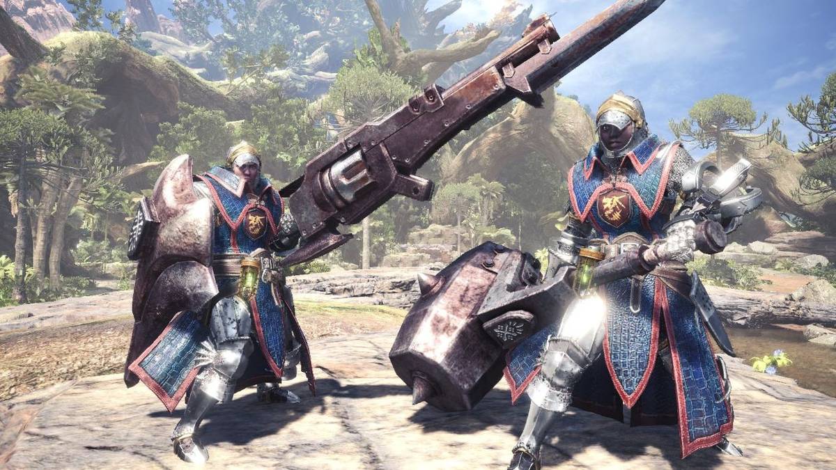 smash monster hunter world weapons
