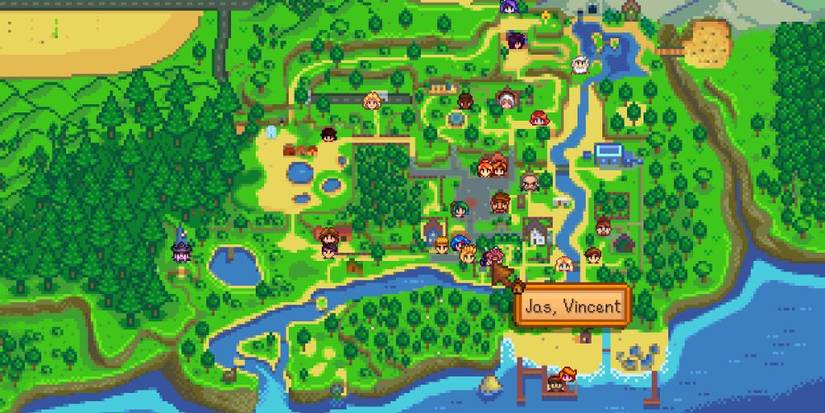 NPC Locations World Map Stardew Valley Best Mods
