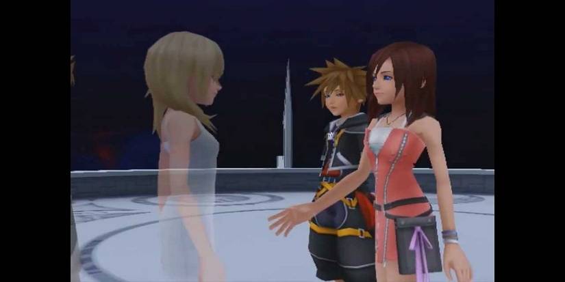 Namine, Sora, and Kairi