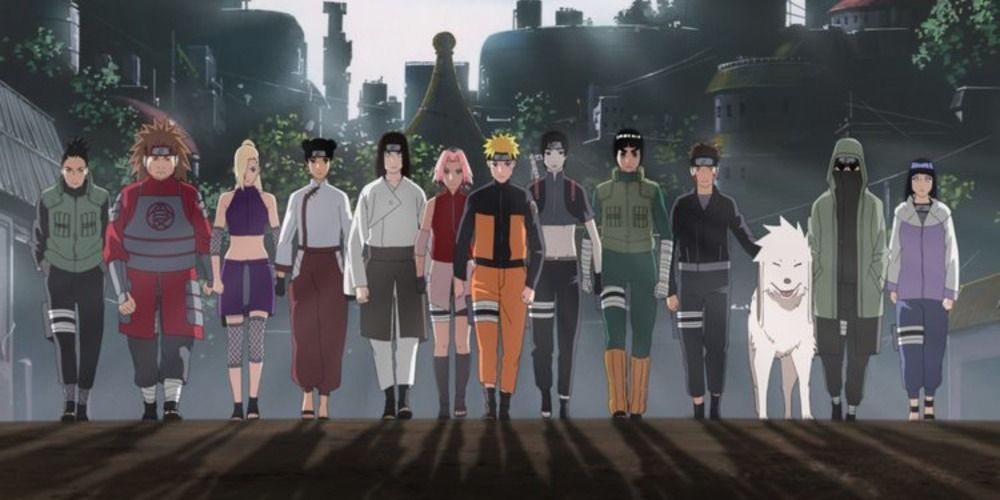 The Konoha 12 in The Will of Fire