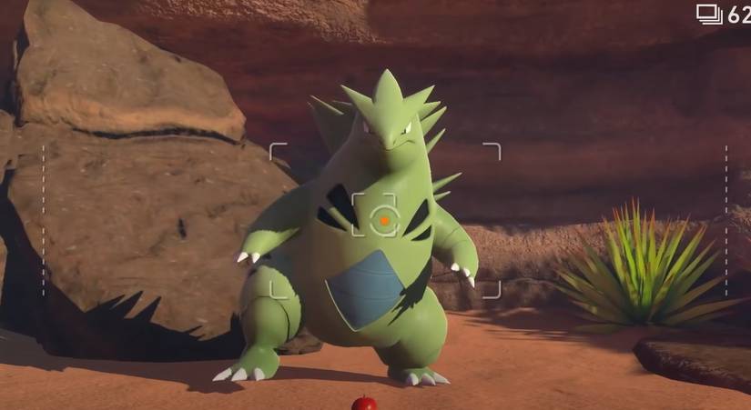 Pokemon Snap Tyranitar