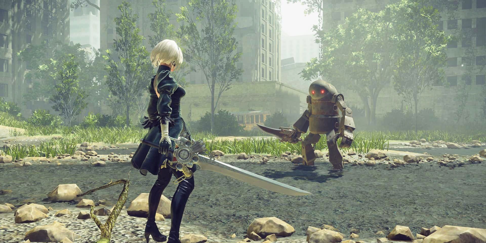 Nier Automata's UI and combat closely resembles that of Scarlet Nexus