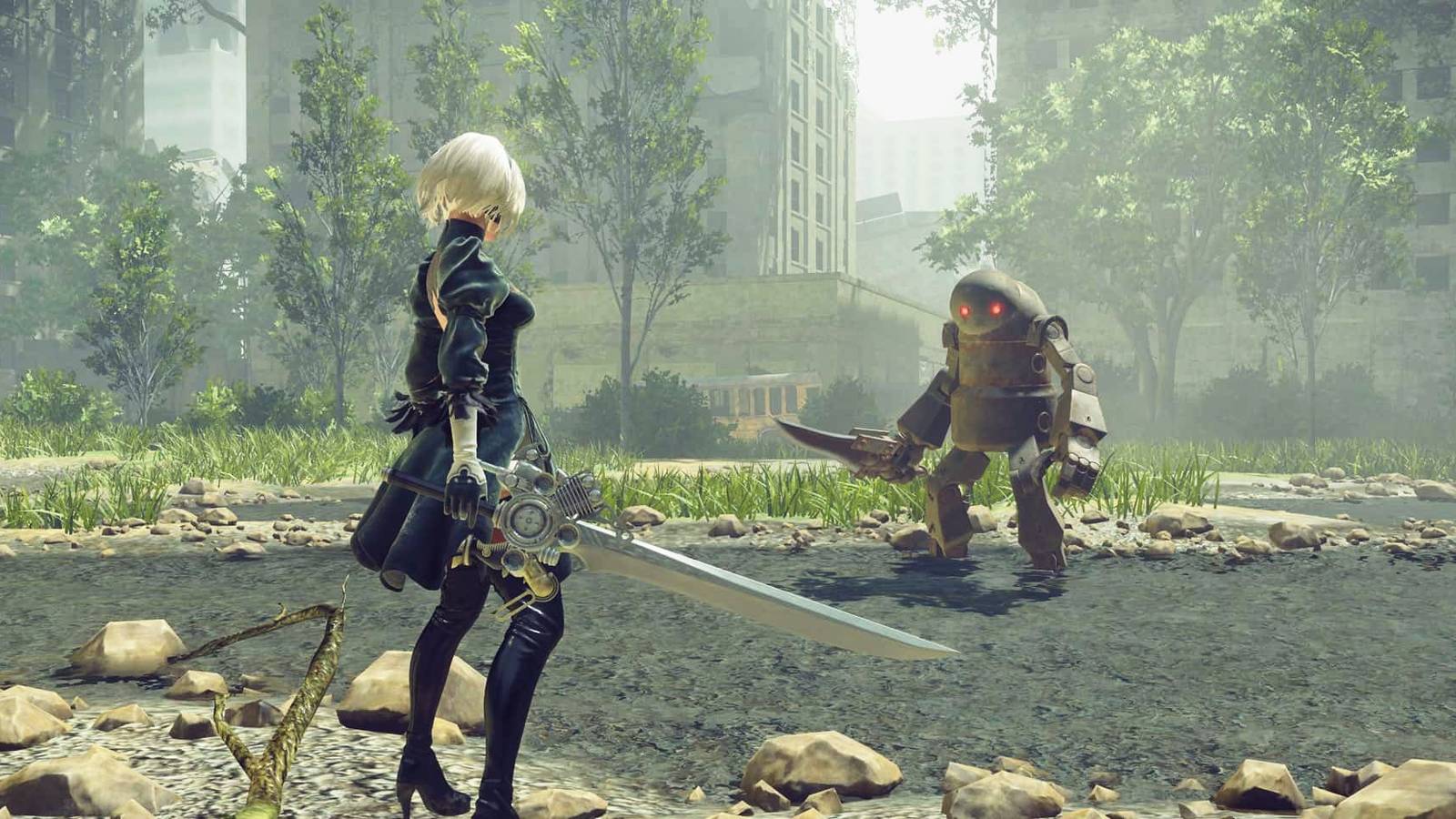 Nier Automata's UI and combat closely resembles that of Scarlet Nexus