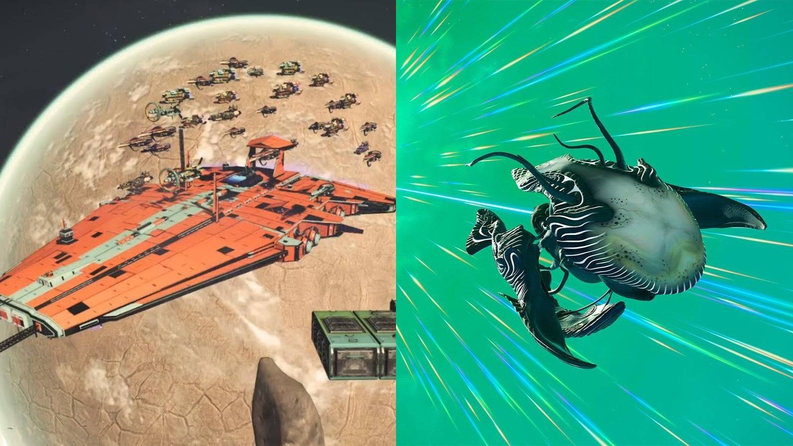 No Man's Sky Fleet Living Ship