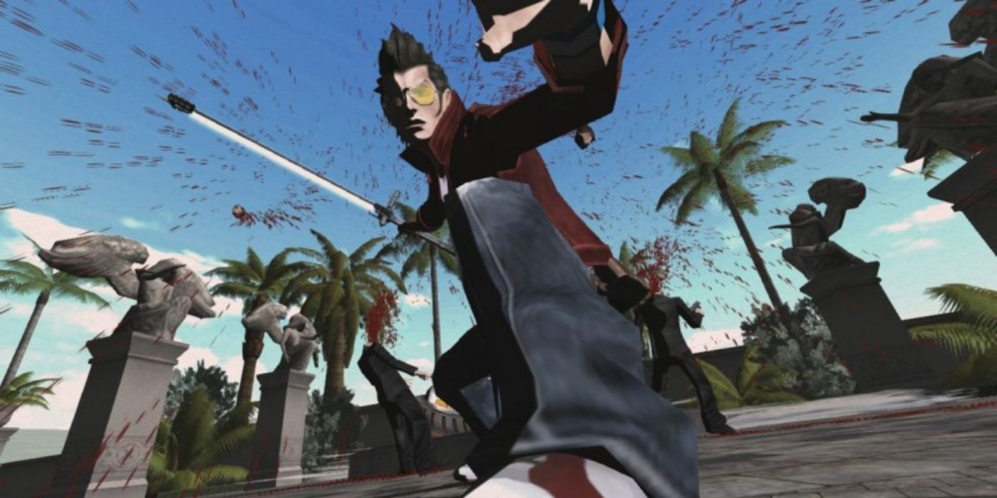 No More Heroes Travis Blood Spatter