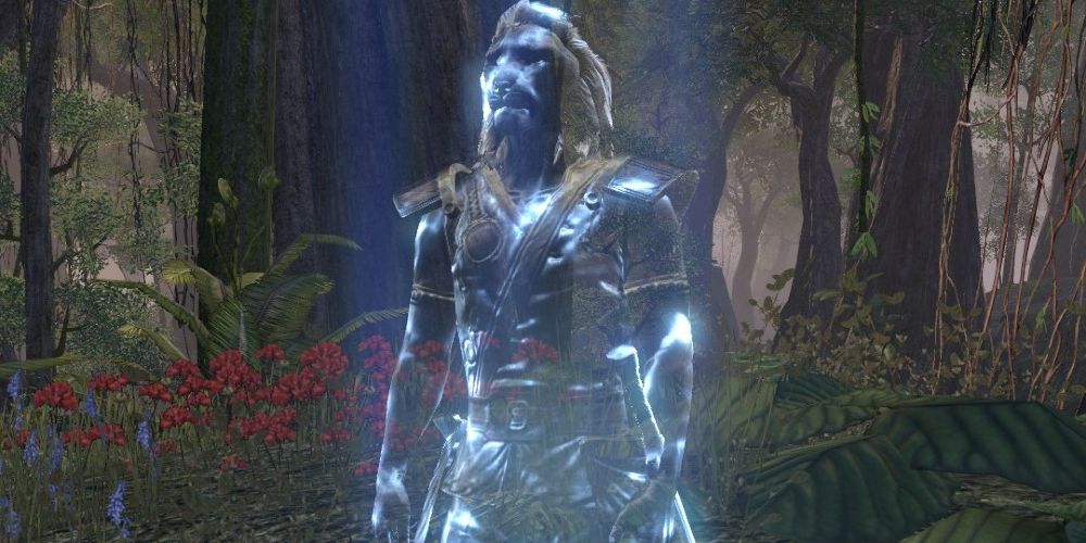 Rahjin's shadow in The Elder Scrolls Online
