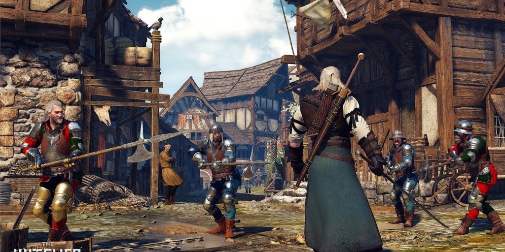 Fighting in The Witcher 3