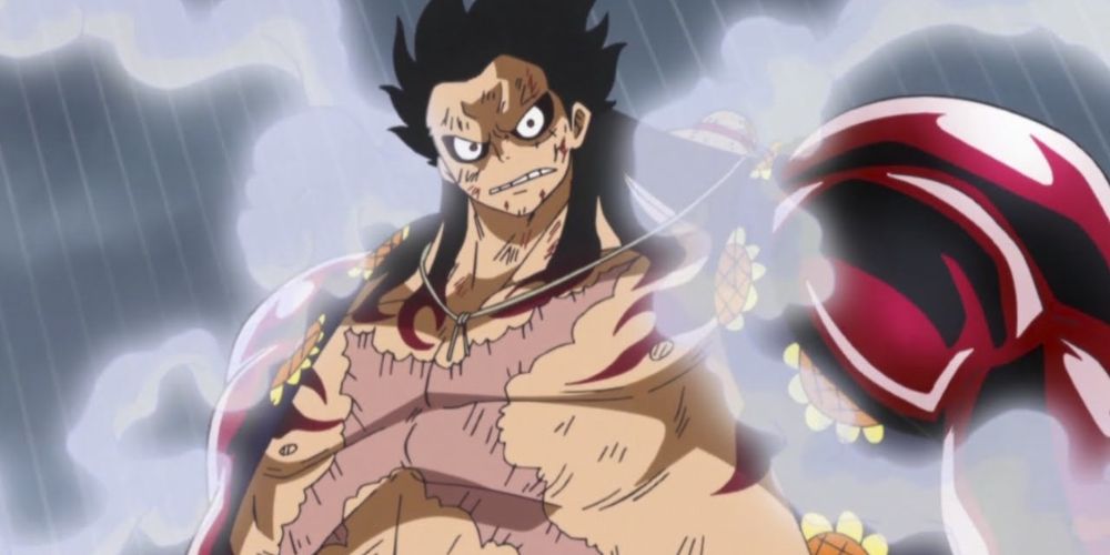 One Piece Monkey D. Luffy Fourth Gear Wano