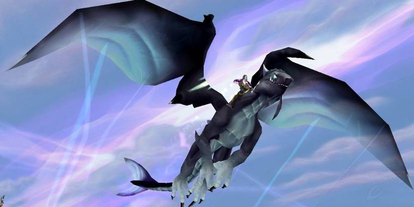 Onyx Netherwing Drake World of Warcraft Burning Crusade Classic Mount