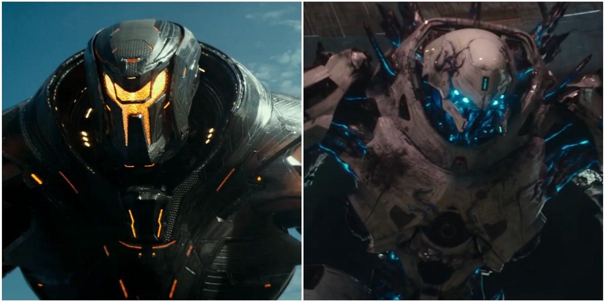 Obsidian Fury and Jaeger Drone from Pacific Rim: Uprising