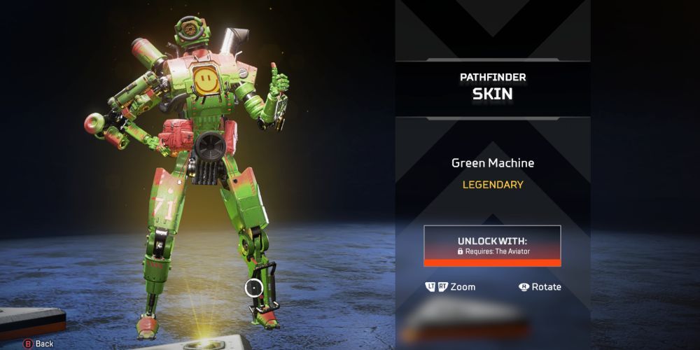Pathfinder Green Machine Watermelon Apex Skins You Cant Get