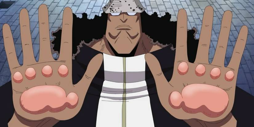 One Piece: Kuma Showing Off His Adorable Paw Pads