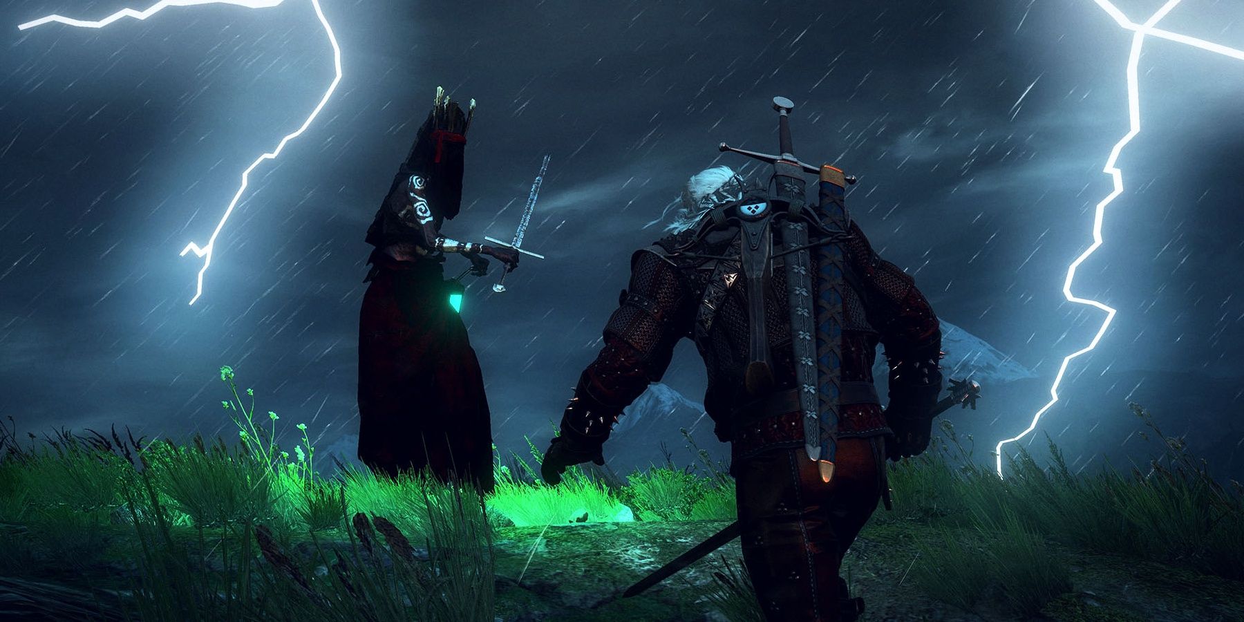 Geralt & A Penitent From The Witcher 3
