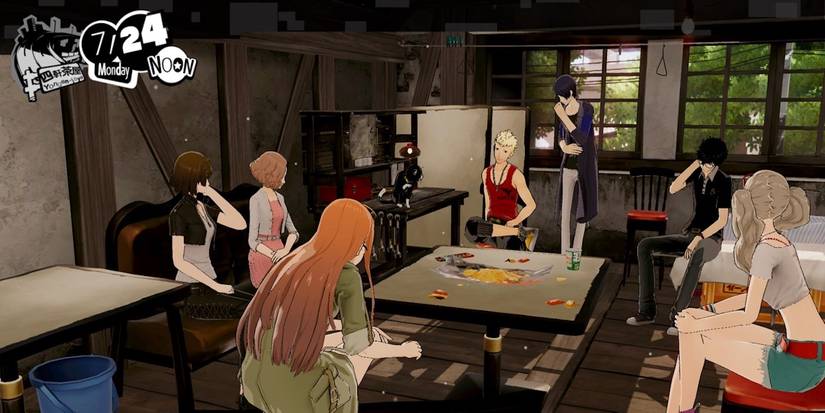 Persona 5 Strikers gameplay screenshot