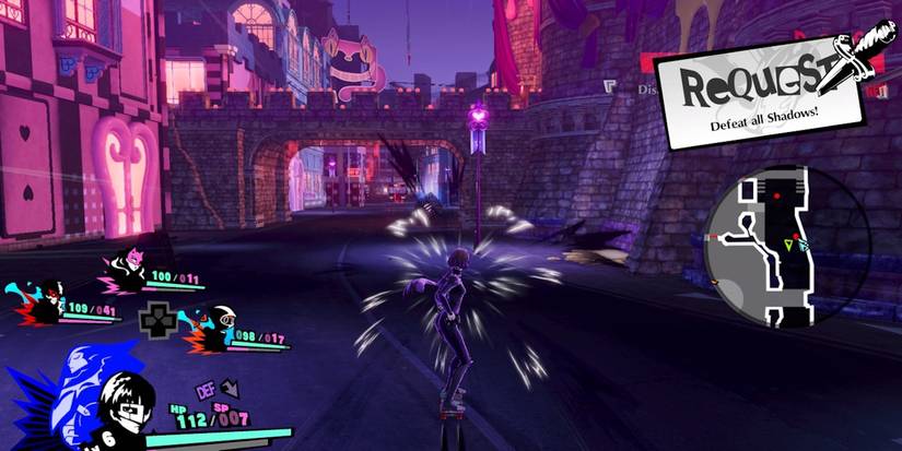Persona 5 Strikers gameplay screenshot