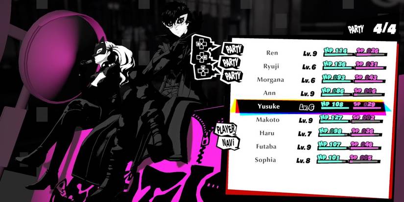 Persona 5 Strikers gameplay screenshot
