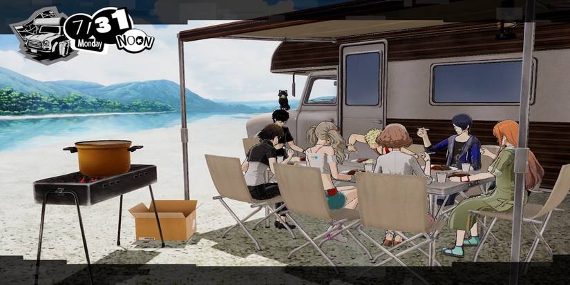 Persona 5 Strikers gameplay screenshot