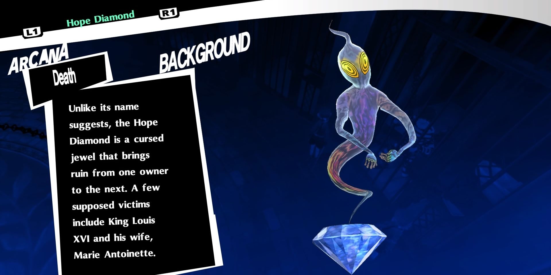Persona 5's Hope Diamond