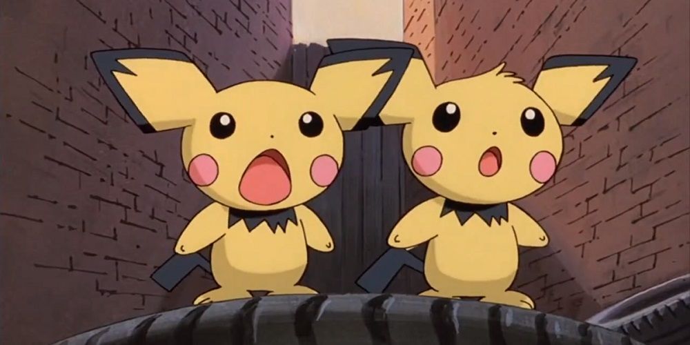 Pichu Brothers from the Pokemon anime