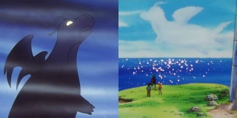 Giant Dragonite in The Mystery of the Lighthouse