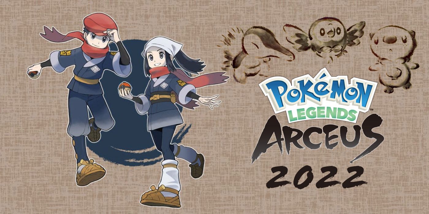 Pokemon Legends Arceus Release Date 2022