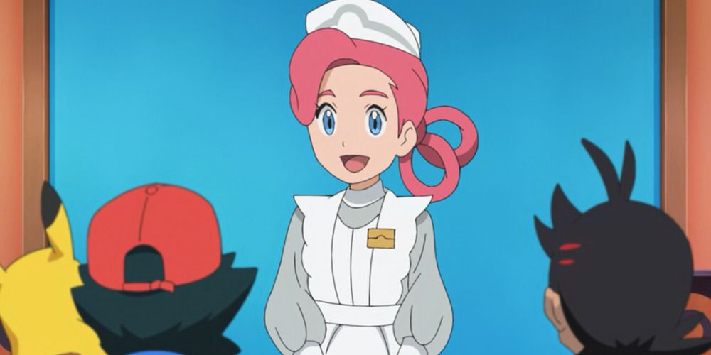 Nurse Joy from Galar in Pokemon Journeys