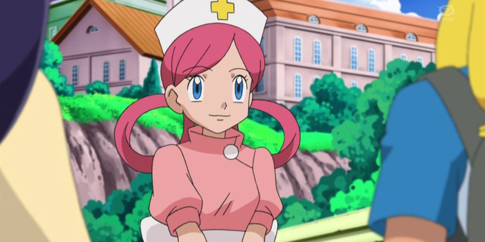 Nurse Joy from Unova Pokemon anime