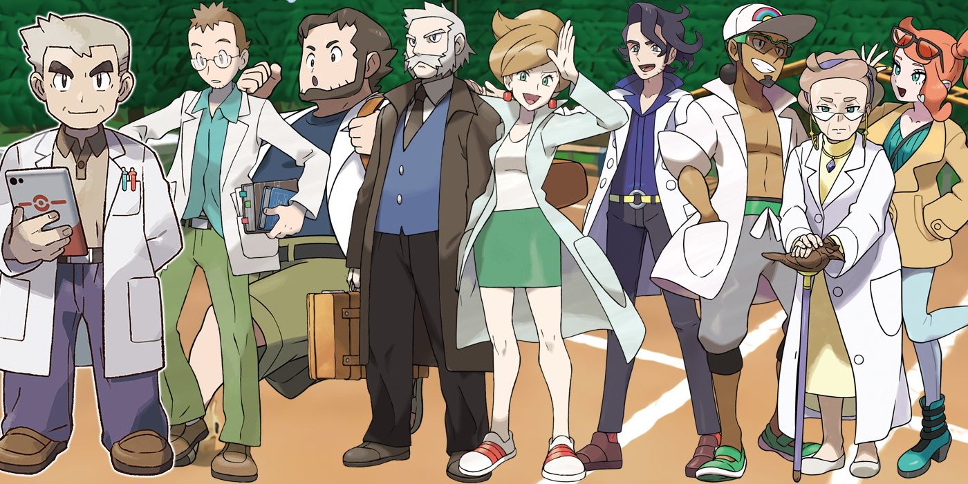 Every Professor in the Pokemon Universe Explained