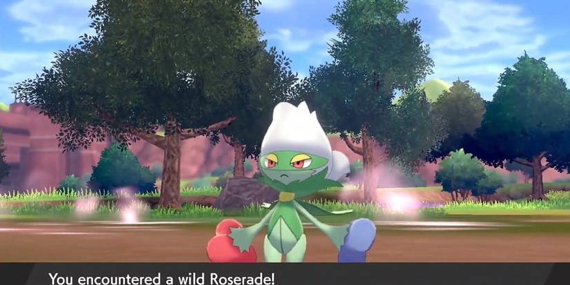 Pokemon Sword Shield Roserade