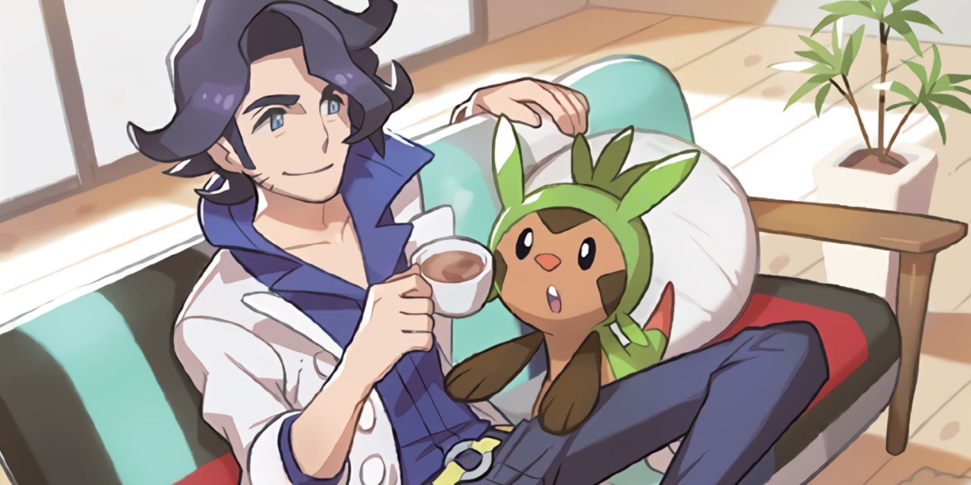 pokemon professor sycamore fan art