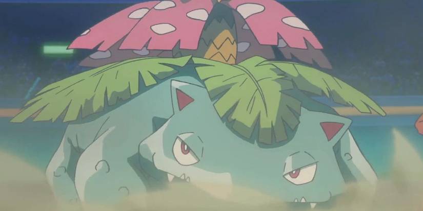 Pokemon Venusaur Battle